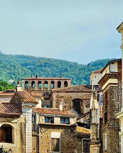 Tetti e campanili del centro storico di Lamezia Terme